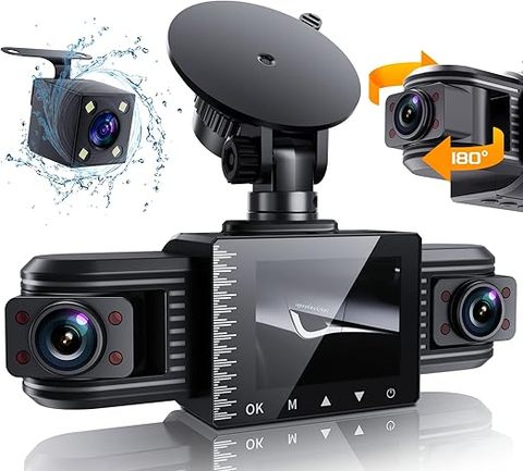 3-CH 1080P 8-IR Night Parking DVR