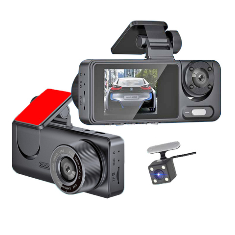 Triple 1080P WiFi Car DVR