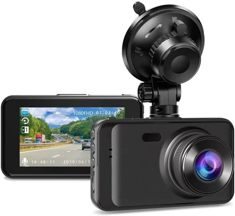 3" Dual 1080P Black-box DVR