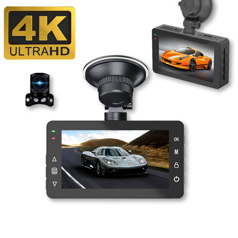 3" 4K Dual WiFi Night-vision DVR