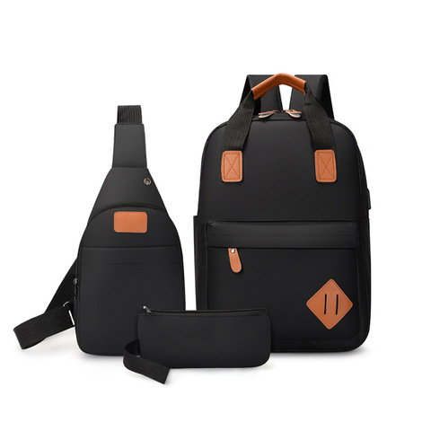 3 Pieces Laptop Backpacks