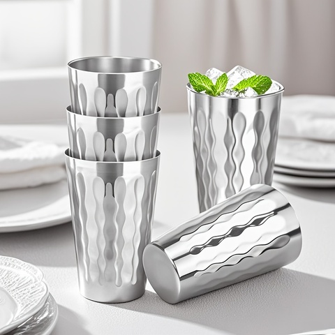 304 Stainless Steel Double-Layer Tumbler
