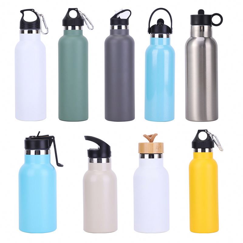 350ml Water Bottle with Bamboo Lid
