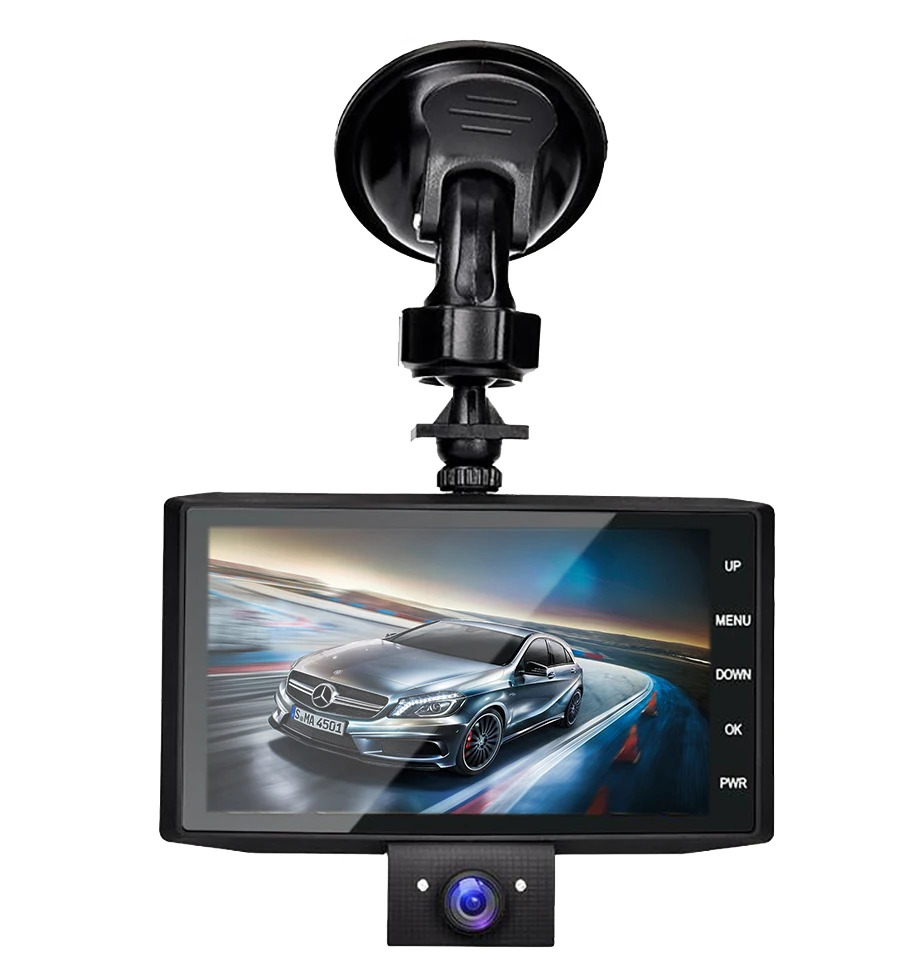 4" Triple 170 degree Night-vision DVR