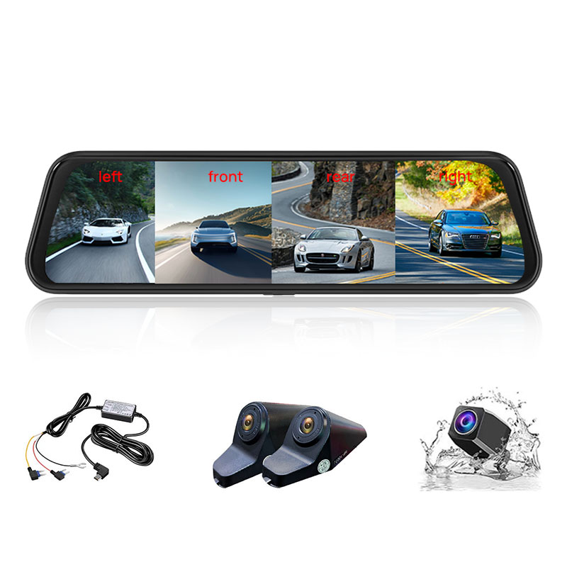 4-Lens 1080P ADAS BSD WiFi Night DVR