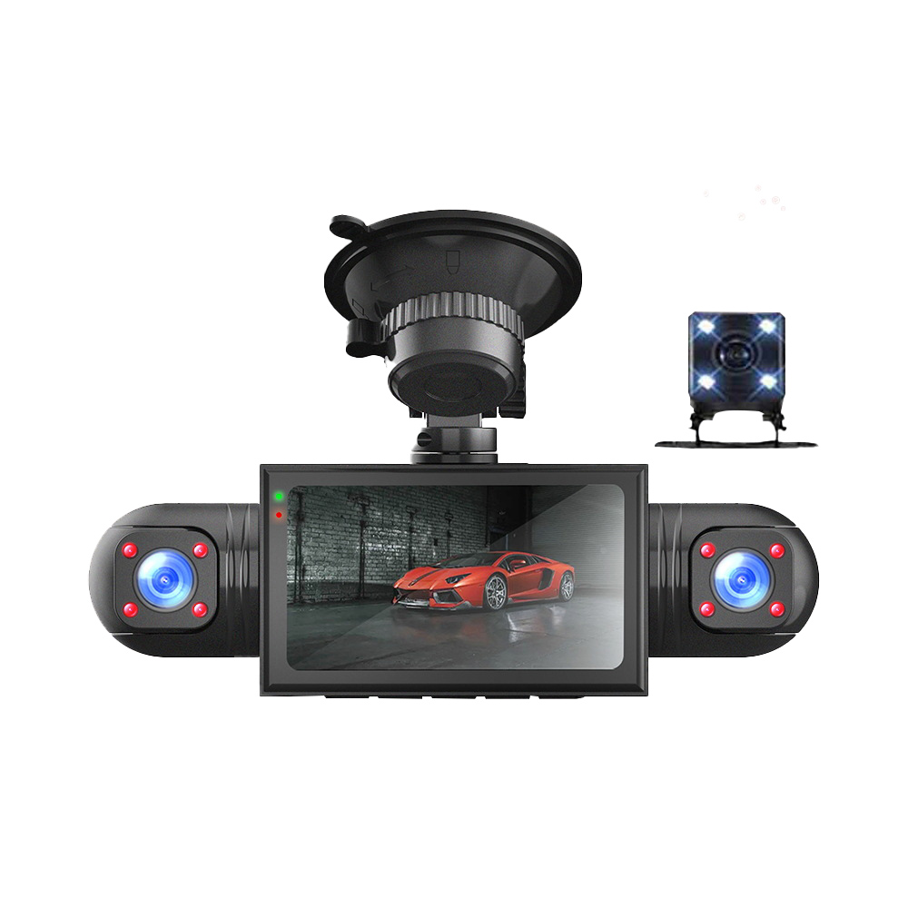 3" 4-Lens 12MP Motion DVR