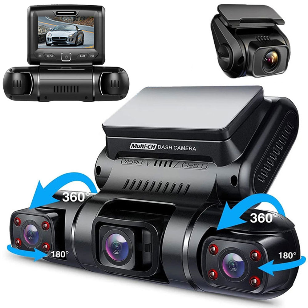 4-CH 2K WiFi GPS 360 degree Panorama DVR