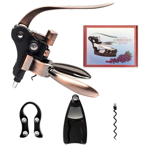 Zinc Alloy Wine Opener Kit