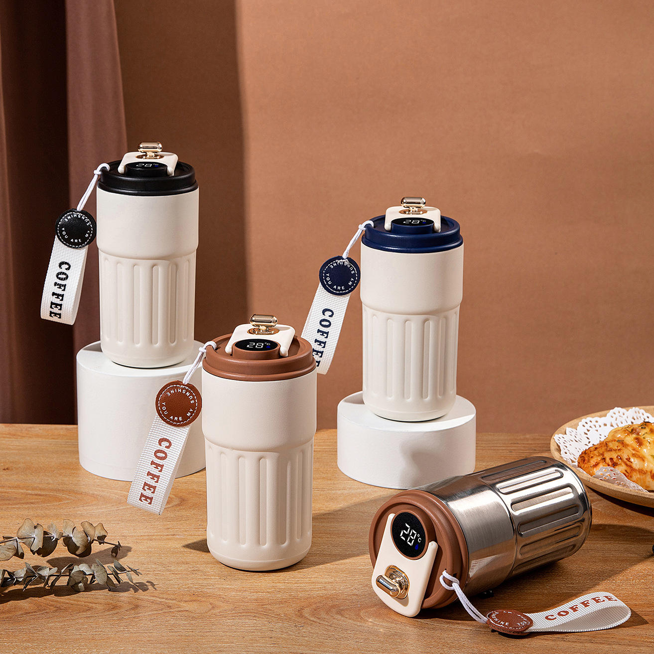 450ml Smart Thermo Tumbler