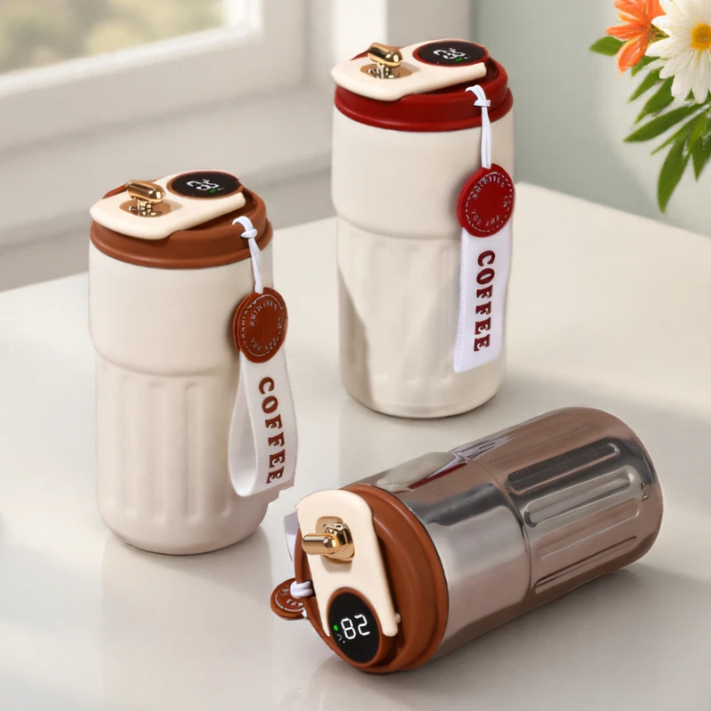 450ml Led Smart Temperature Display Thermo Tumbler