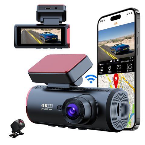 4K Dual 3" WiFi 24H Parking DVR