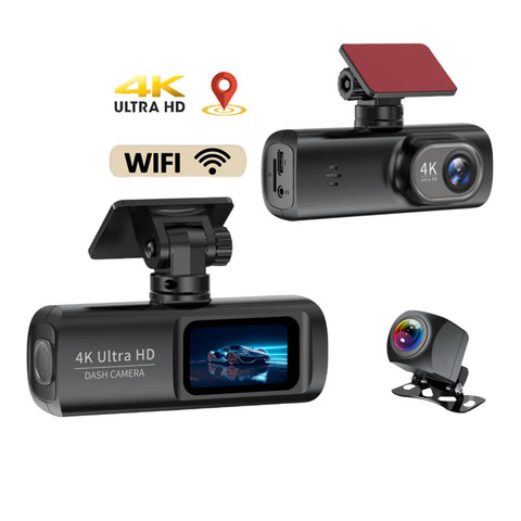4K Waterproof Dual GPS WiFi Cam