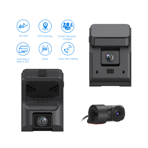 4G 3-CH 1080P WiFi GPS DMS ADAS CMSV6 DVR