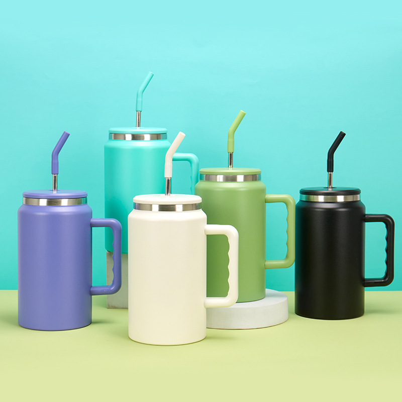 50oz Insulated Tumblers with Lid and Straw