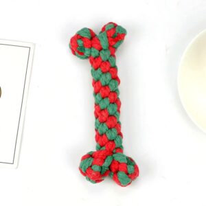 26" Christmas Bone Dog Toy