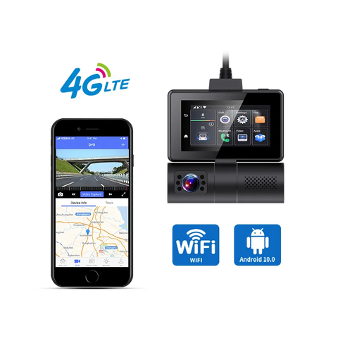 Android 10 4G WiFi GPS Dual 1080P DVR