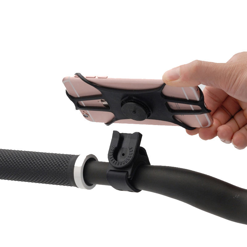 Rotatable Silicone Bike Phone Holder