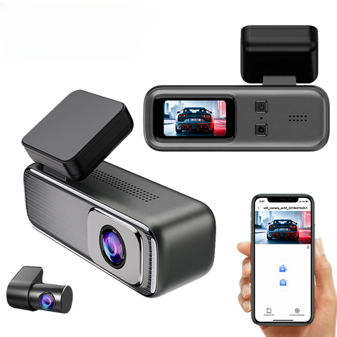 Mini WiFi 2K Dual Lens DVR