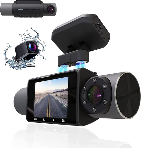 3-CH 1080P GPS Night G-Sensor DVR