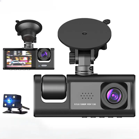 3-Way 1080P Vehicle Recorder