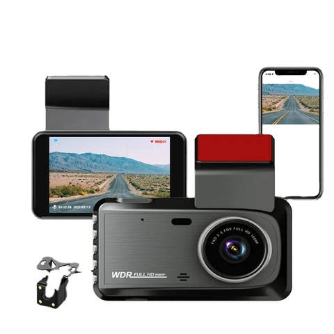 4" Dual 1080P Budget Dash Cam