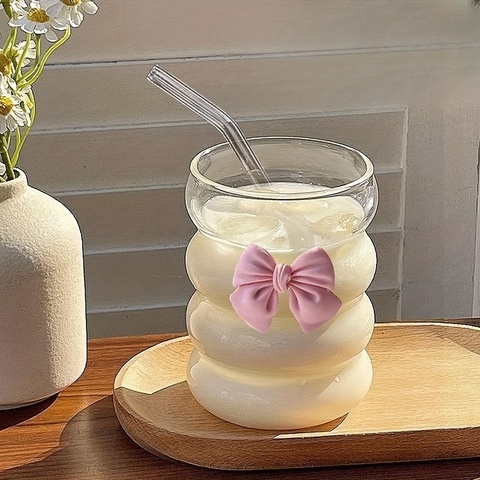 Creative Borosilicate Butterfly Glass Cups
