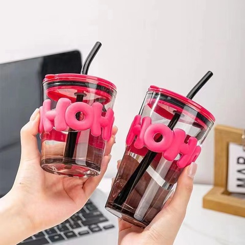 Creative Ins Style Portable Water Cup Glass Drinkware