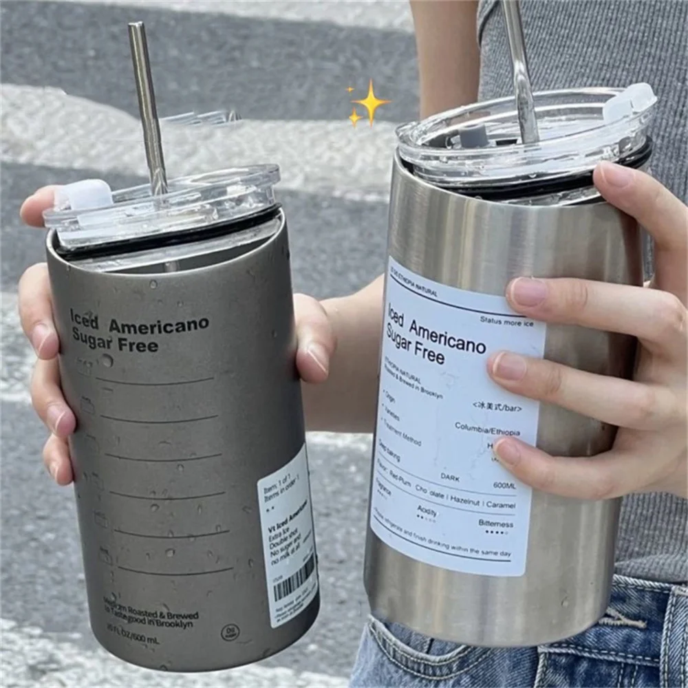 12oz Straight Mugs Ice Coffee Tumbler