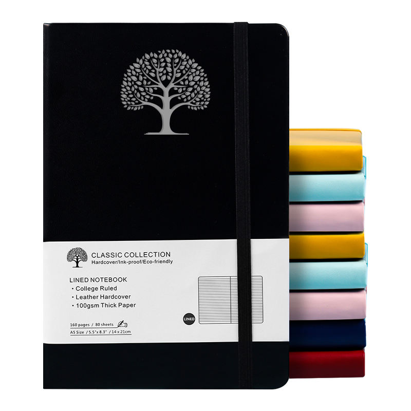 A5 Candy Color Retro Dotted Notebook Journal