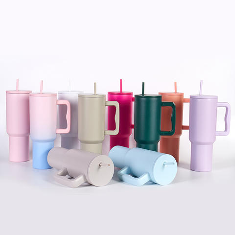 40oz Powder Coated Tumbler