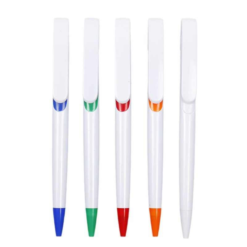Designed White Blank Sublimation Plastic Ball Point Pen