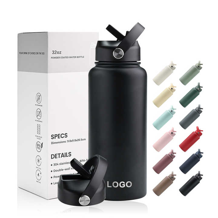 32oz Stainless Steel Wide Mouth Vacuum Flask