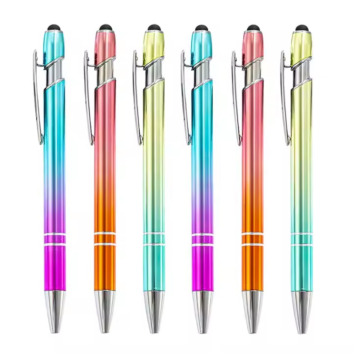 Bamboo Metal Ballpoint Pens