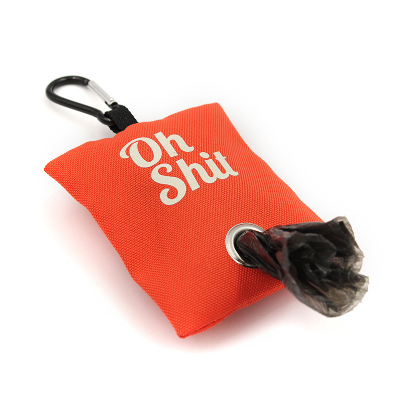 Canvas Poop Bag Holder