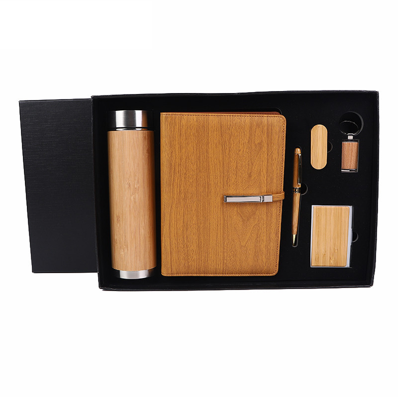 Corporate Bamboo Bottle Set