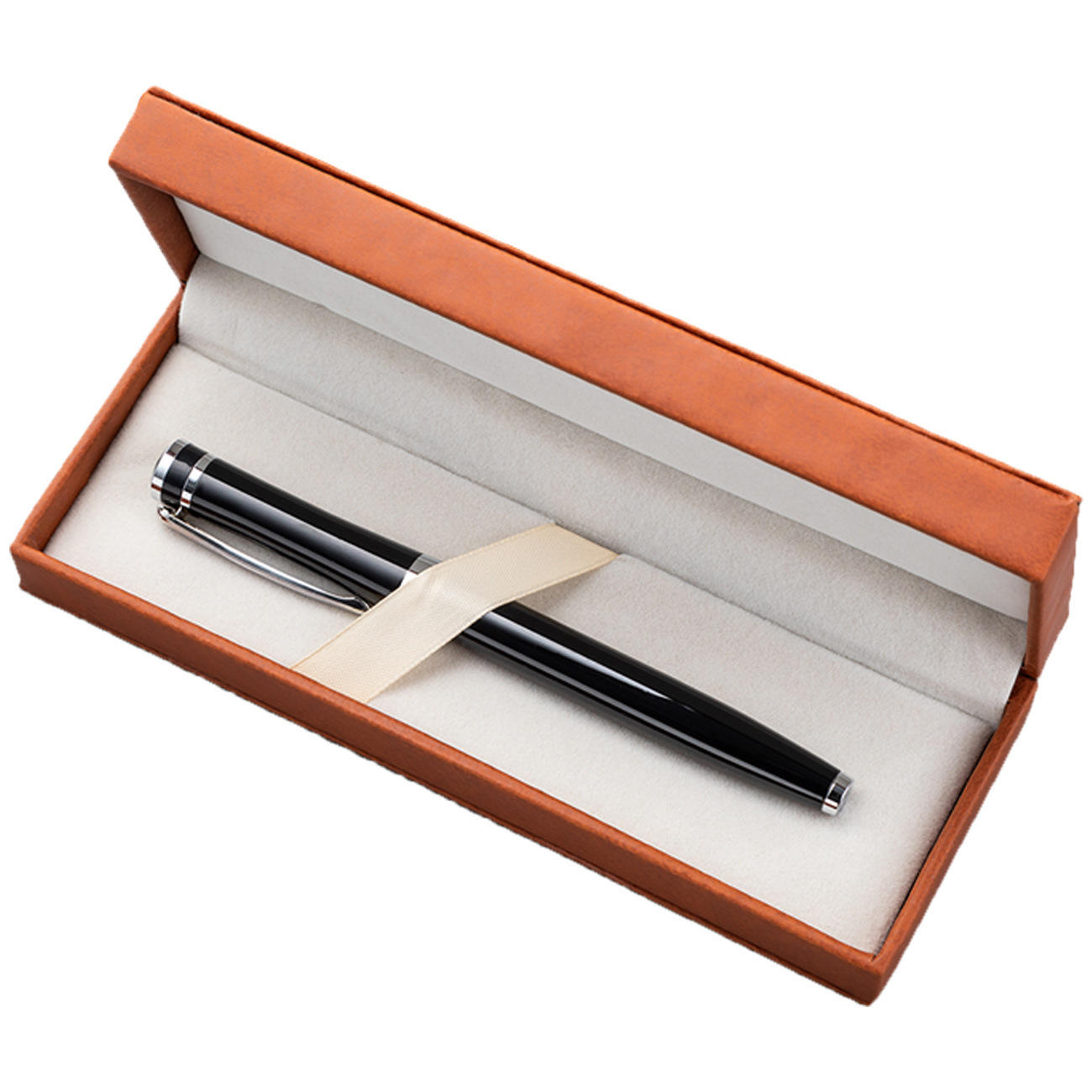 Pen Box PU Leather Business Office Pen Holder