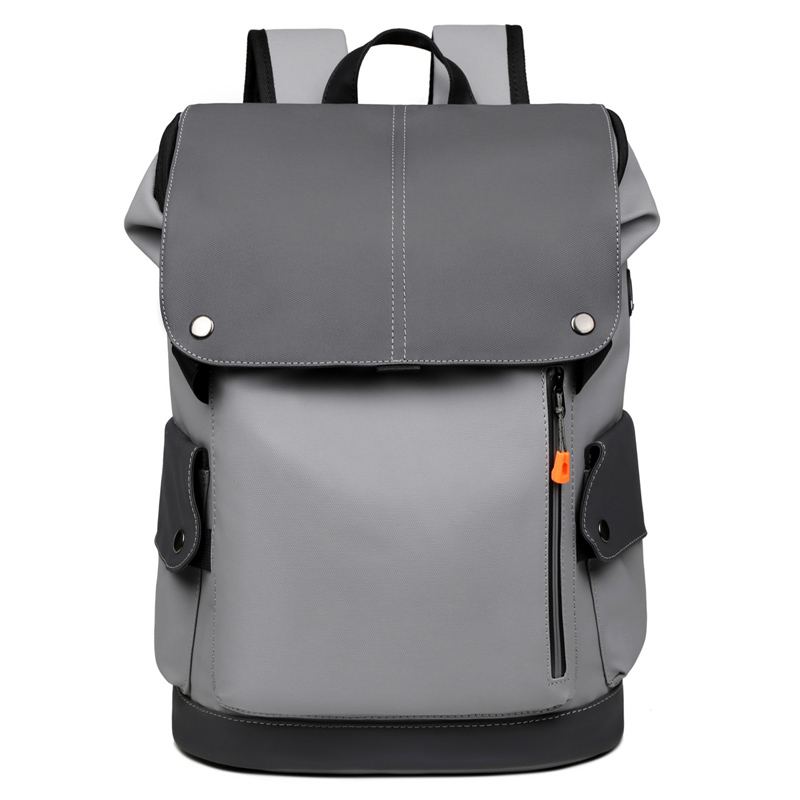 With USB PU Outdoor Business Backpack