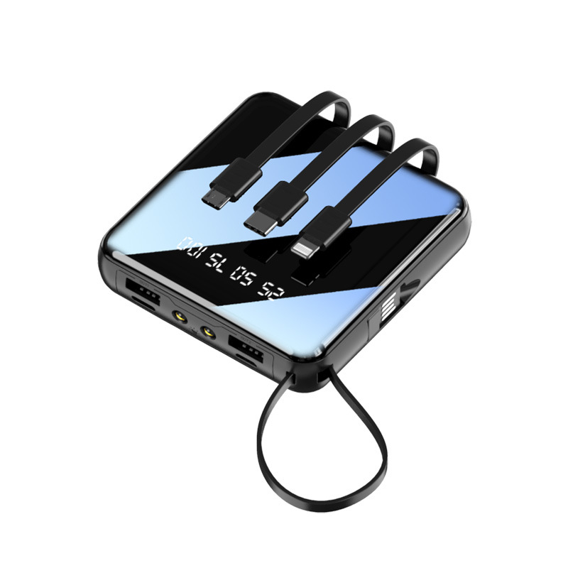 Custom-thin-flashlight-digital-indicator-power-bank.jpg 10000mAh Power Bank