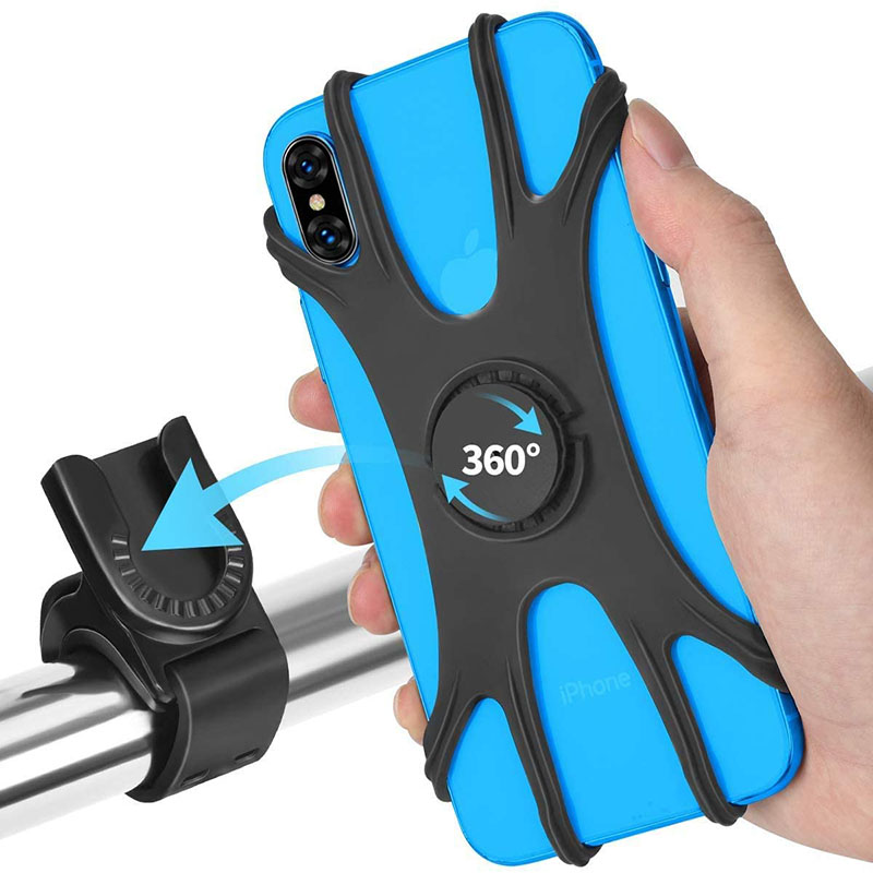 360 Separable PC/Silicone Bike Holder
