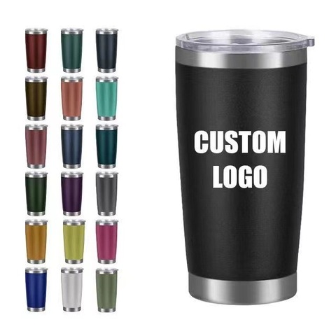 20oz Double Wall Stainless Steel Travel Tumbler