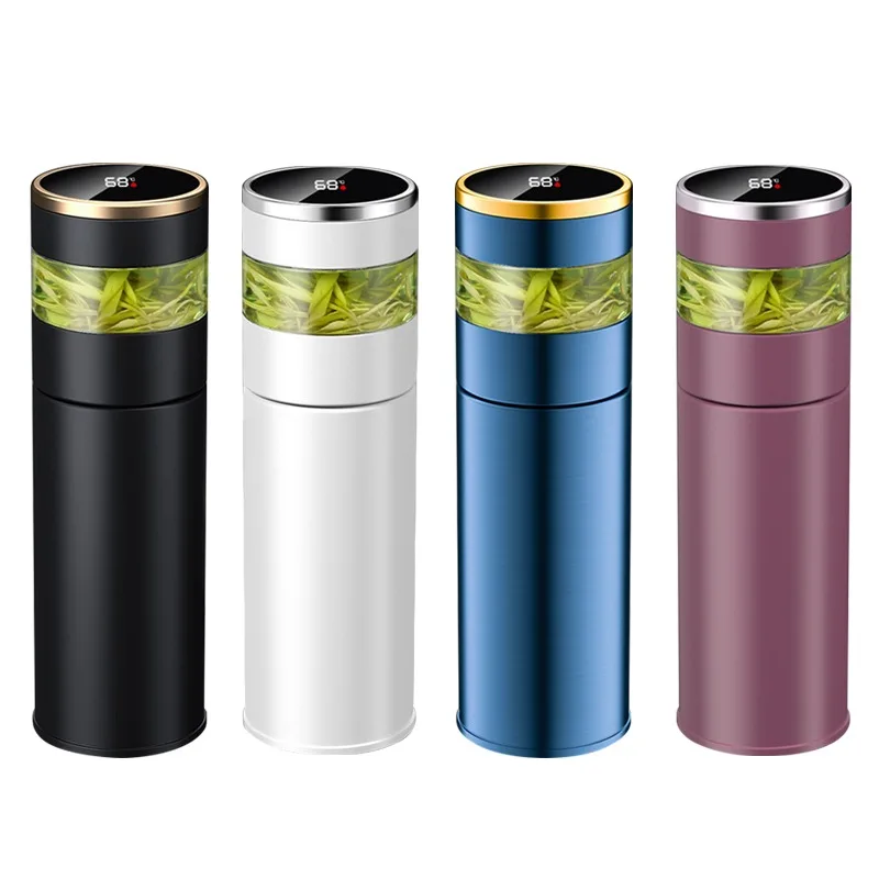 500ml Stainless Steel Smart Water Bottle