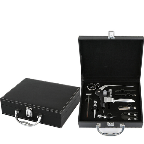 9 Pack Silver Bunny Wine Opener Kit