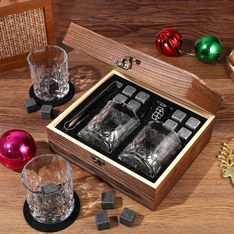 Customized-Logo-Engraved-Whiskey-Decanter-Set-4.jpg Whiskey Decanter Set