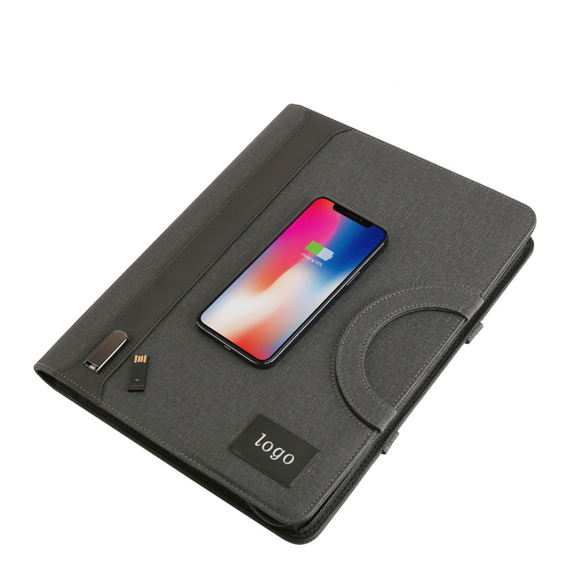 Notebook with LED Light & Powerbank