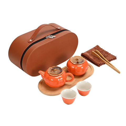 Outdoors Ceramic Travel Tea Set
