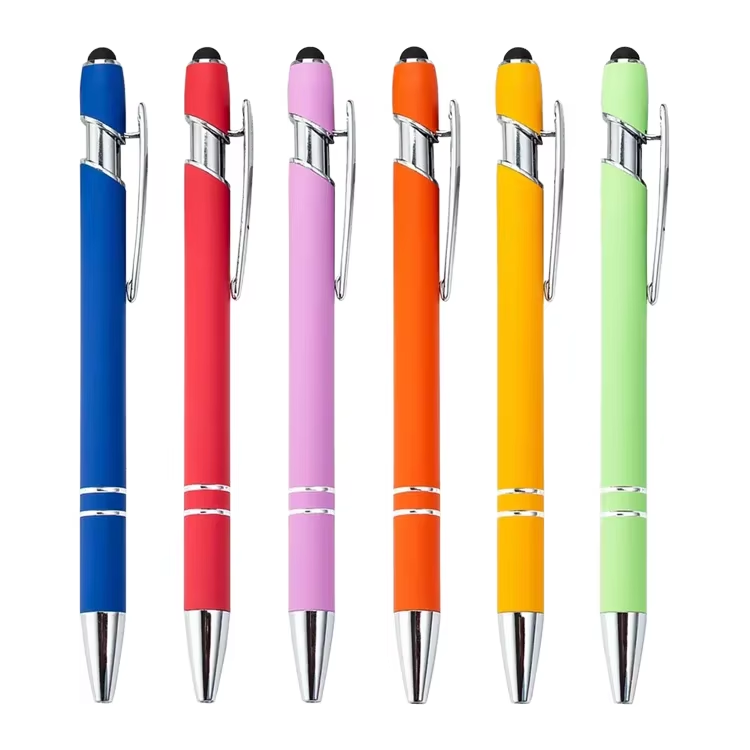 Print Ballpoint Pen with Plastic Metal Material