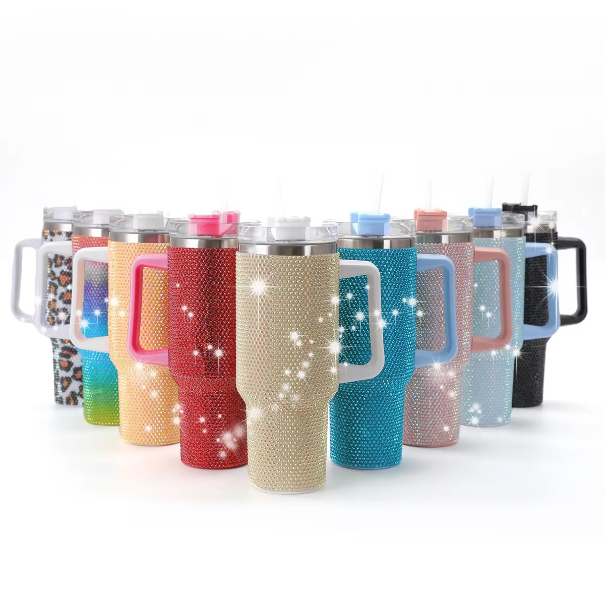 Diamond Mug Vacuum Tumbler