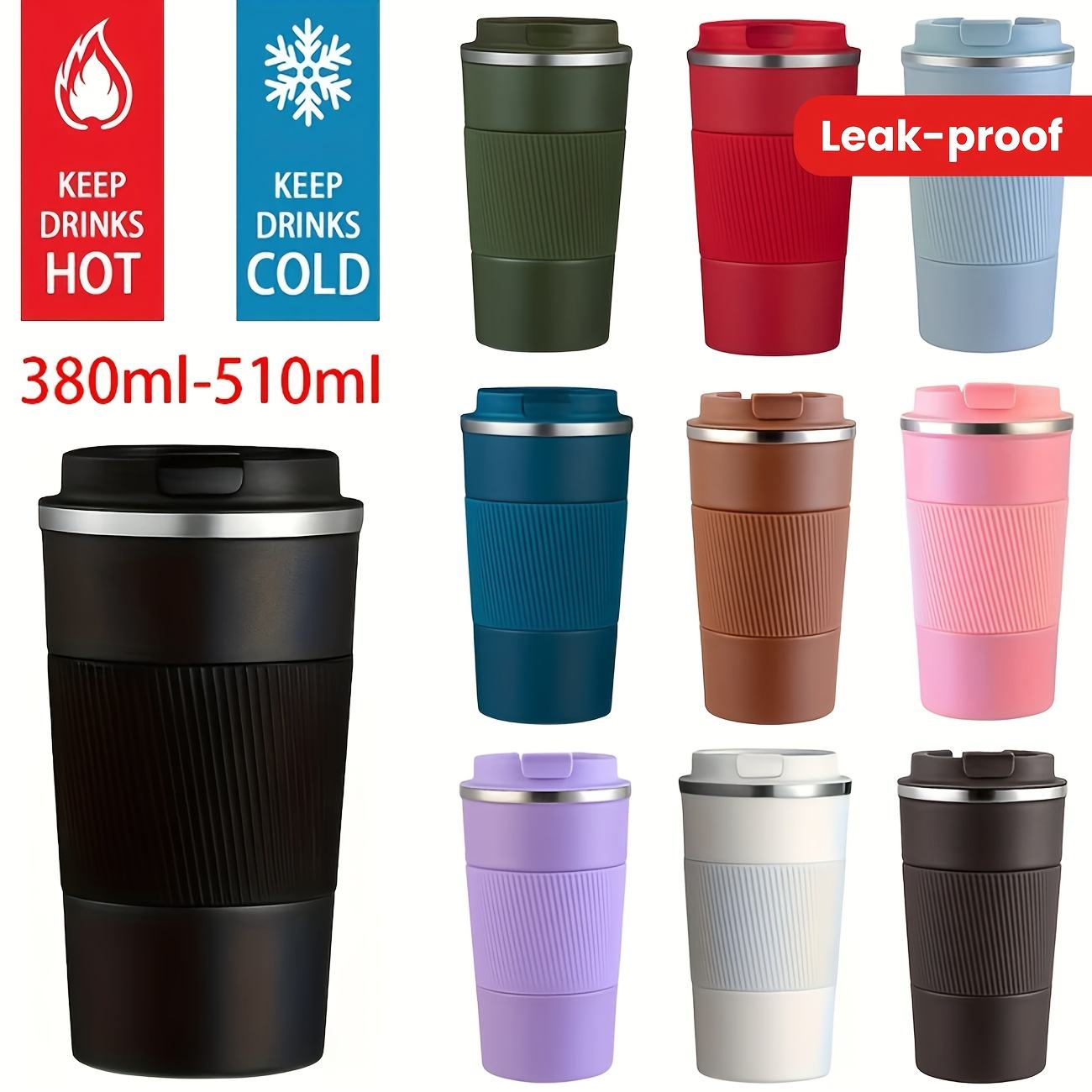Double Wall Travel Coffee Roller Bottle