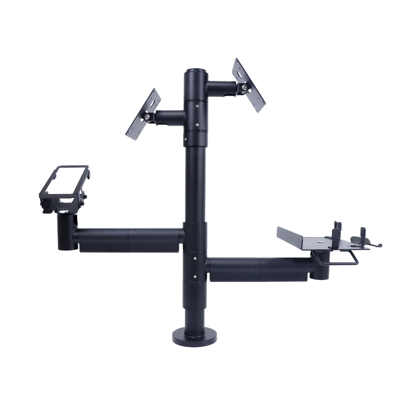 Dual-Screen VESA Pole Checkout Stand