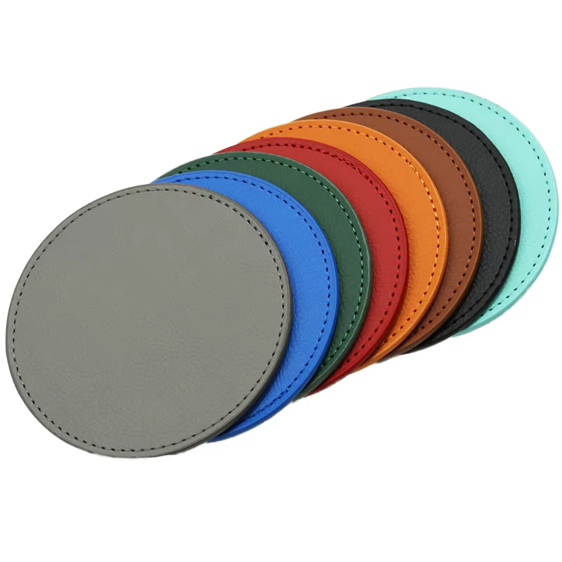 Leather Coasters and Mats